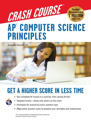 cover image of AP&#174; Computer Science Principles Crash Course